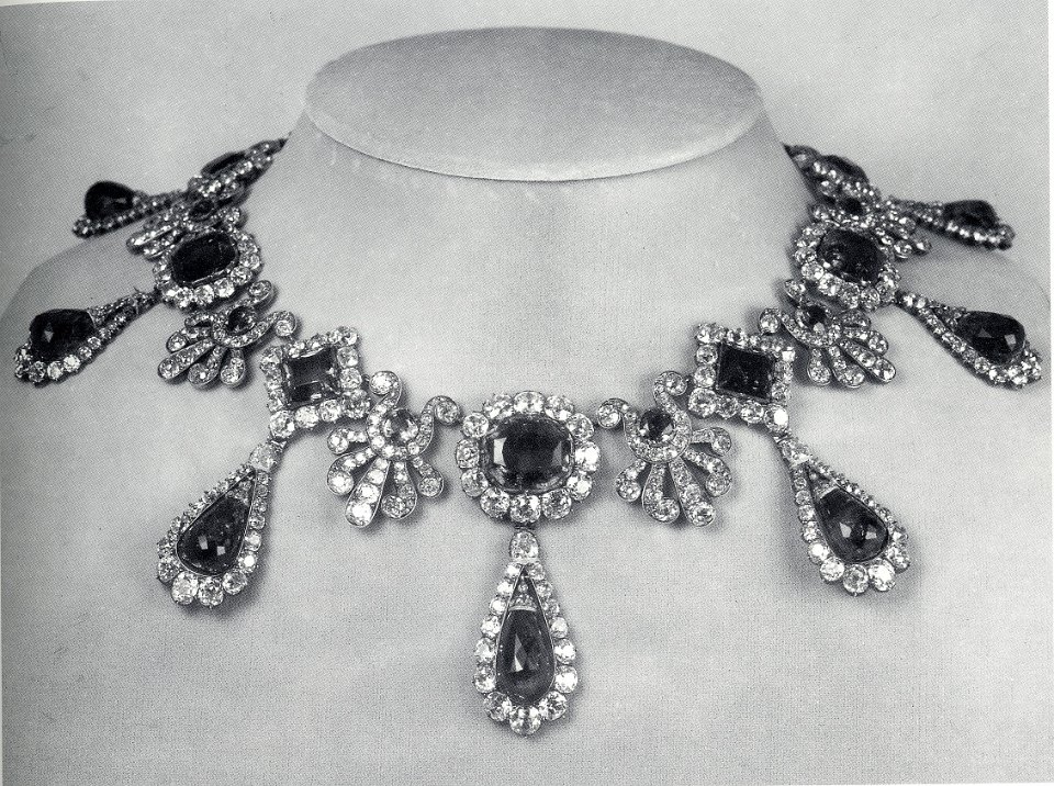 Parure emeraudes de Marie-Louise - Collier
