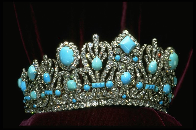 Parure emeraudes de Marie-Louise - Diademe modifie 2