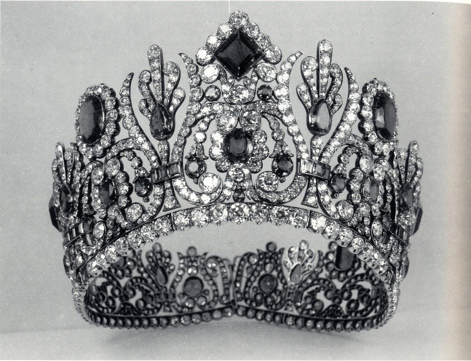 Parure emeraudes de Marie-Louise - Diademe