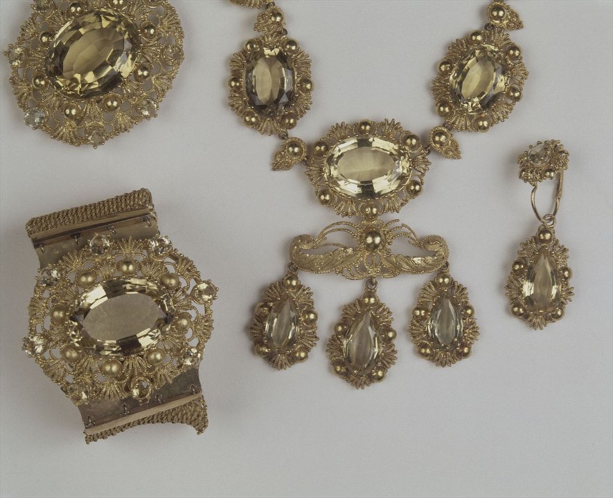 Cts de Villeneuve-Esclapon - Parure citrine 2