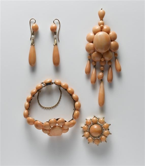Parure corail