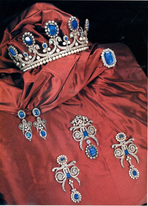 Parure saphirs Orleans