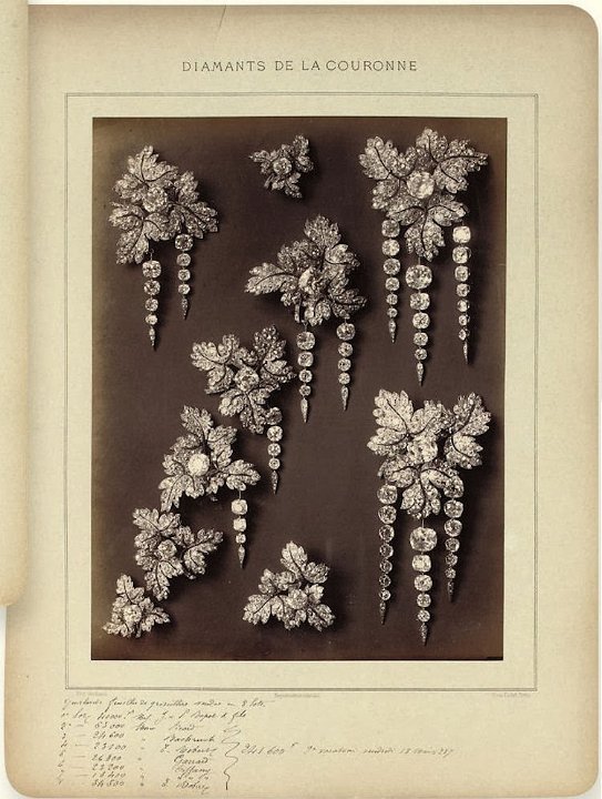 Catalogue Berthaud 1887 - Parure feuilles de groseiller 1