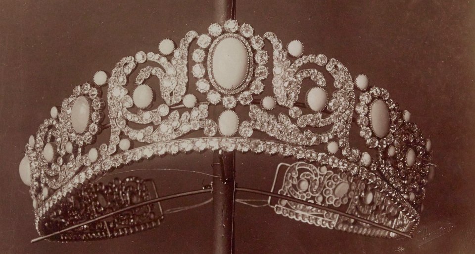 Diademe turquoises