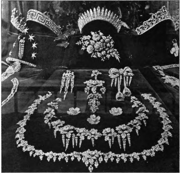 Parure feuilles de groseilliers 1884