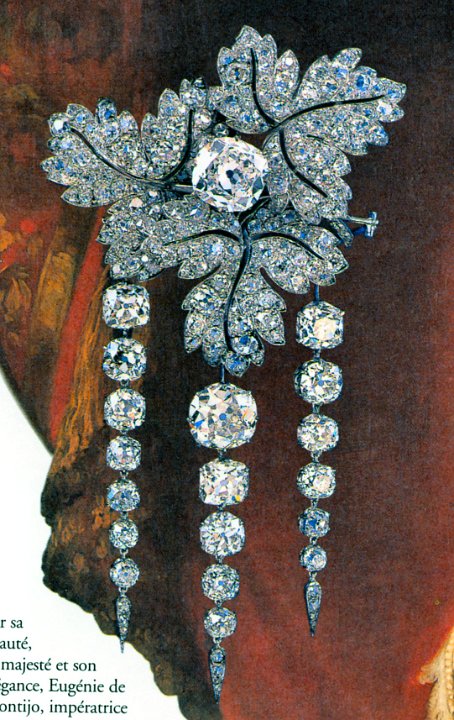 Parure feuilles de groseilliers Broche 2 achetee par Tiffany