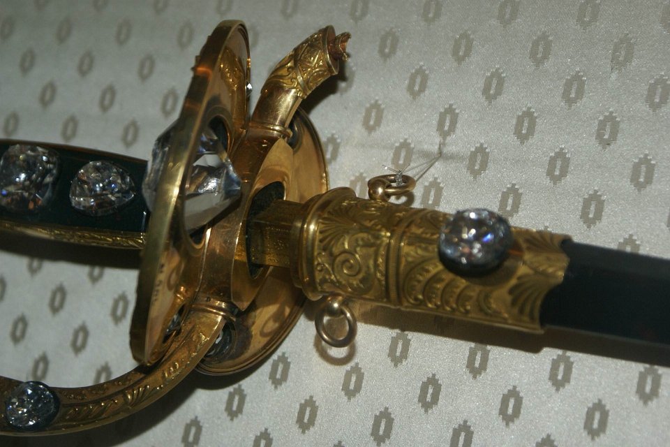 Pommeau epee du sacre de Napoleon 1er Fontainebleau 2
