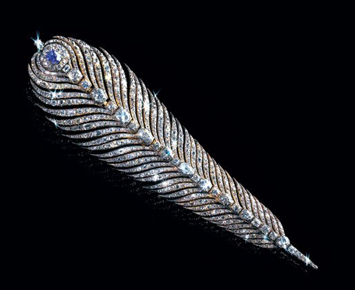 Plume diamants de Marie-Antoinette