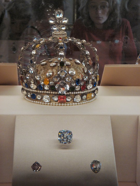 Couronne de Louis XV et diamants 2